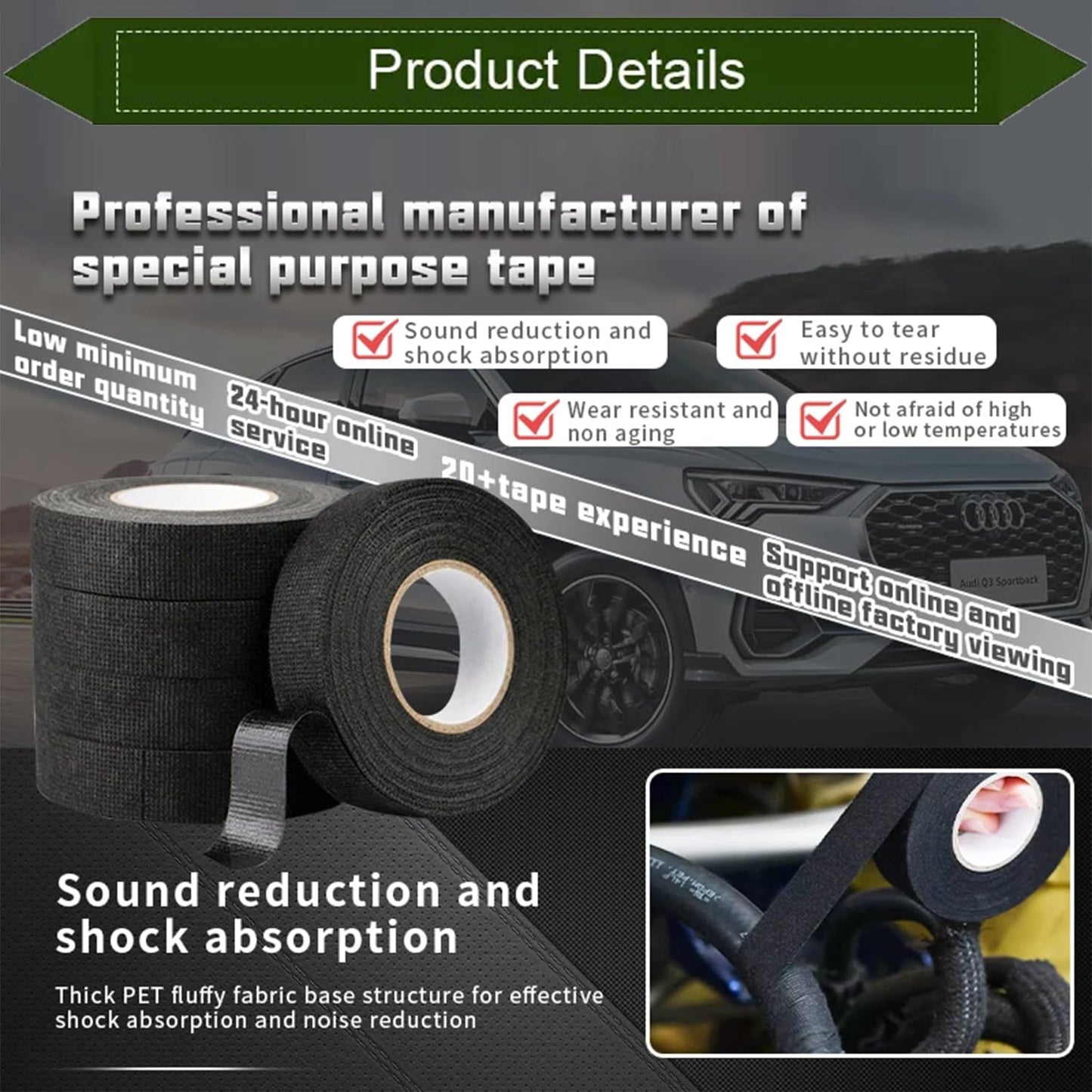 Electrical Tape for Wires Flame retardant