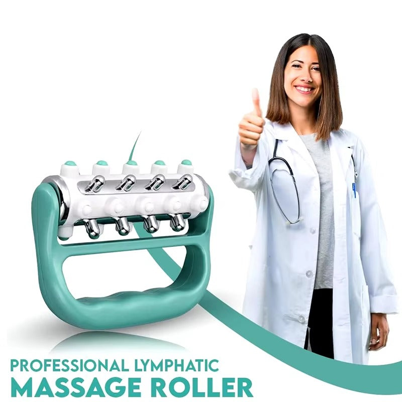 1PCS Lymphatic Drainage Massager,Ultimate Fascia Release& Scar Tissue Massage Tool,Personal Handheld Massage