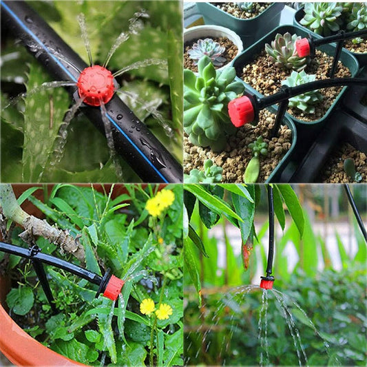 Adjustable Irrigation Drippers and Showerheads