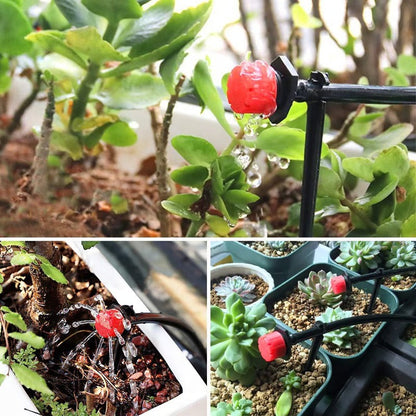 Adjustable Irrigation Drippers and Showerheads