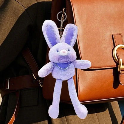 🐰 Pulling Ears Rabbit Plush Toy Keychain