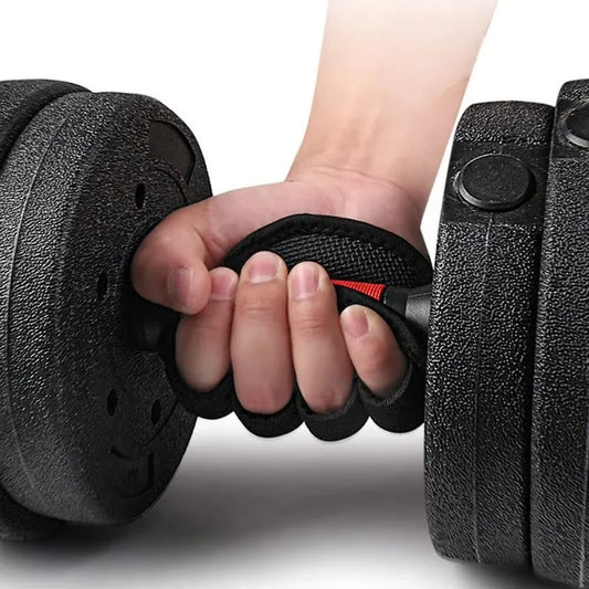 Breathable Horizontal Bar Booster Gloves Weightlifting Leather Palm Guard Fitness Gloves
