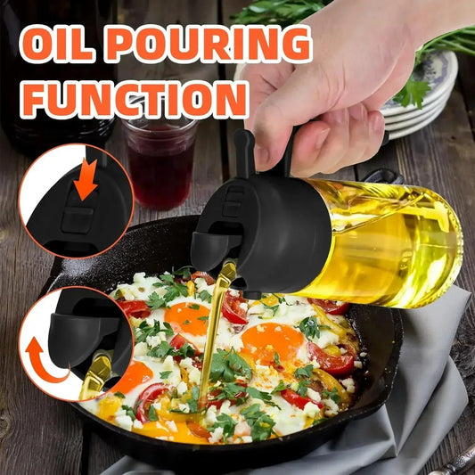 2 in 1 Portable Oil Sprayer and Dispenser